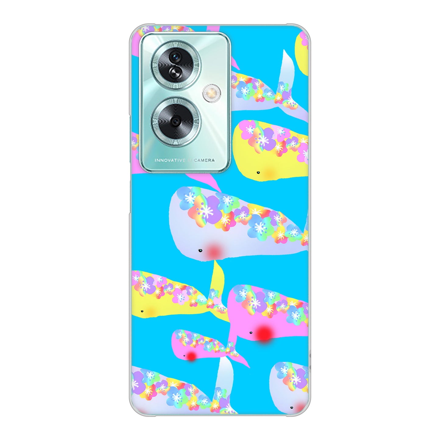 OPPO A79 5G 1045 くじらの仲間 ハードケース 背面印刷