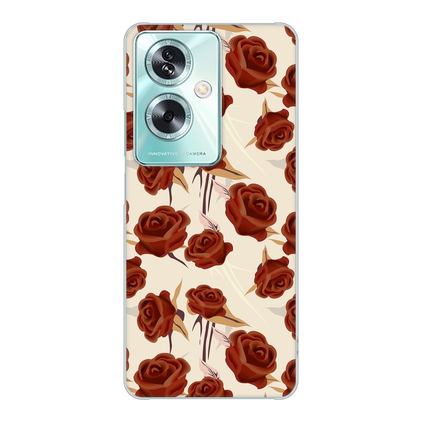 OPPO A79 5G 1157 クラシックローズ ハードケース 背面印刷