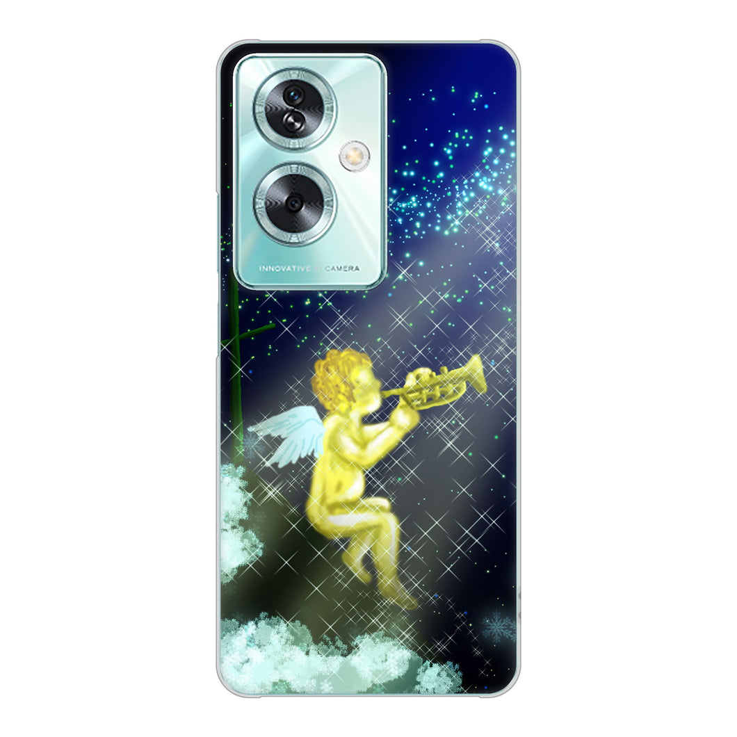 OPPO A79 5G 1248 天使の演奏 ハードケース 背面印刷