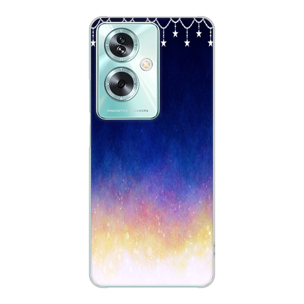 OPPO A79 5G MI803 冬の夜空 ハードケース 背面印刷