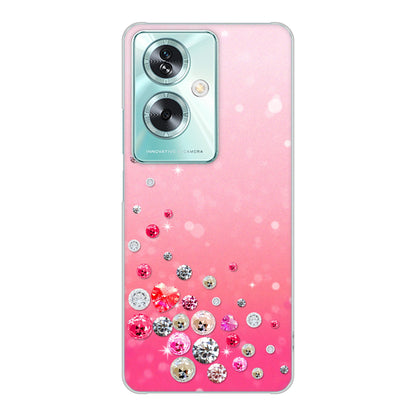 OPPO A79 5G スワロデコ風プリント ハードケース 背面印刷