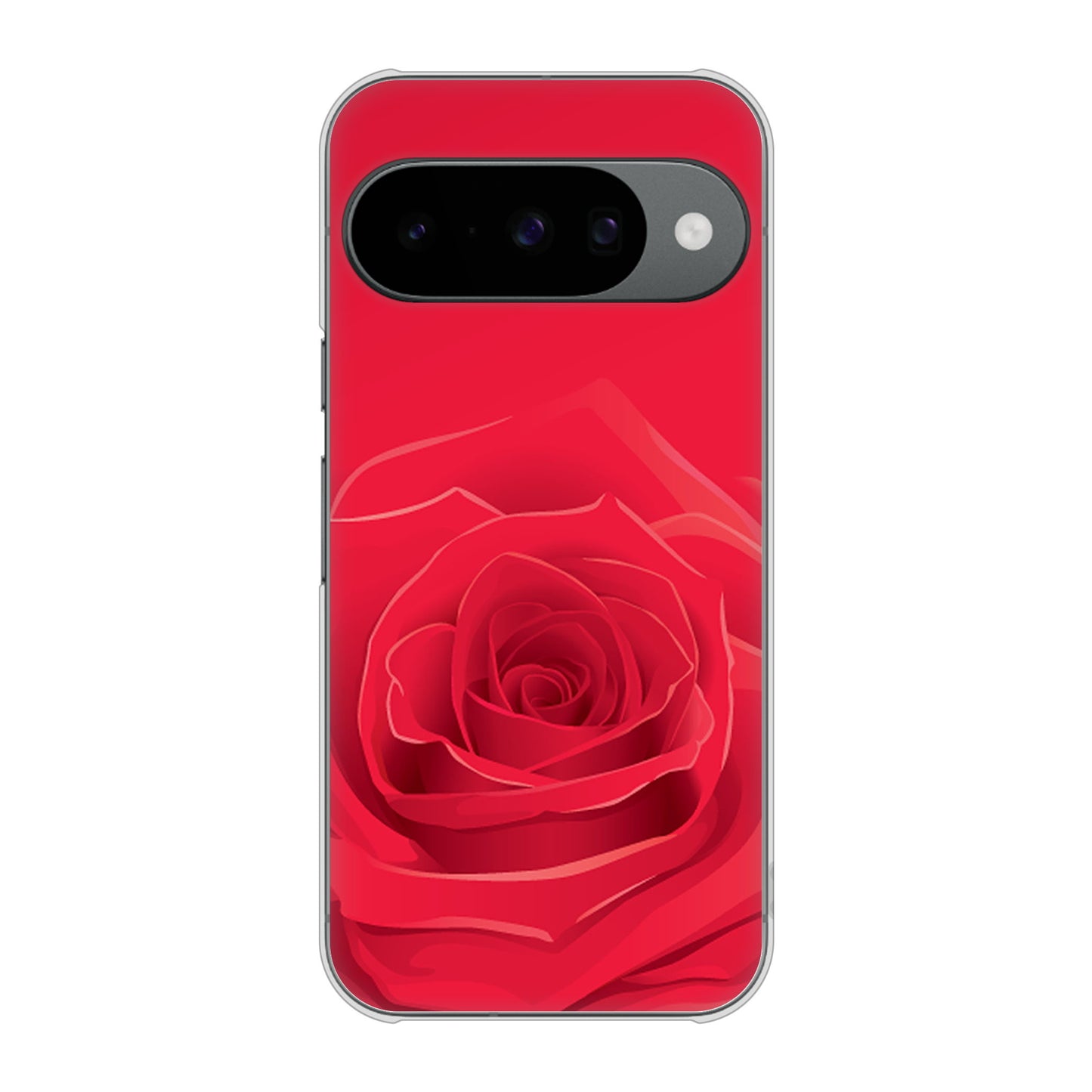 Google Pixel 10 バラ ハードケース 背面印刷