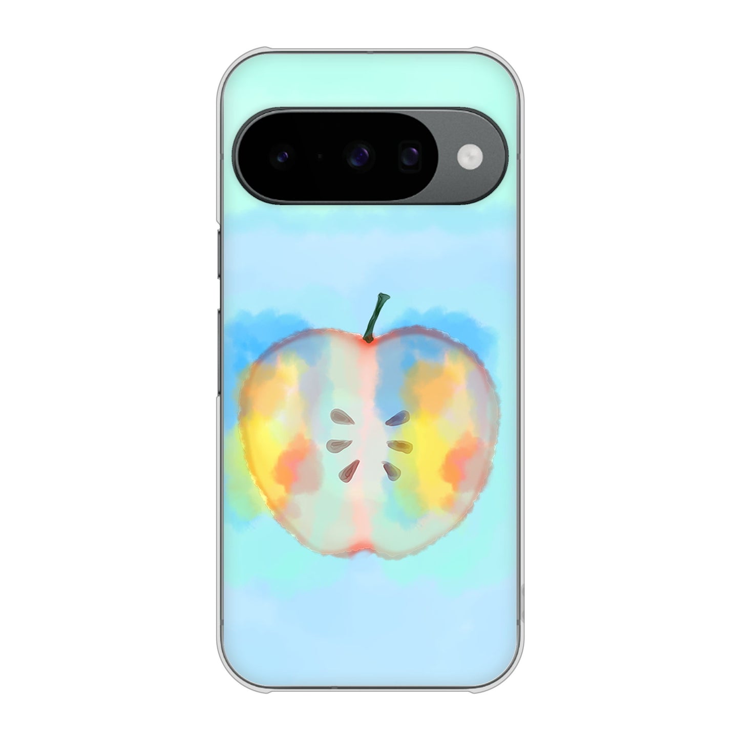 Google Pixel 10 YJ181 りんご 水彩181 ハードケース 背面印刷