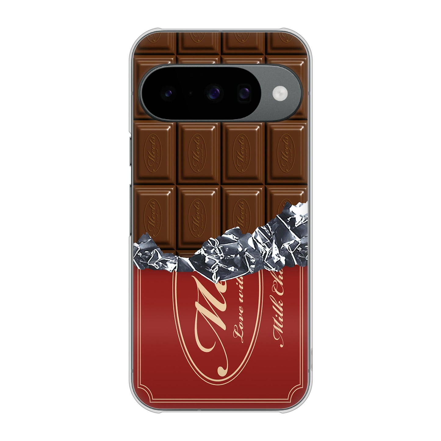Google Pixel 10 Pro 板チョコ ハードケース 背面印刷