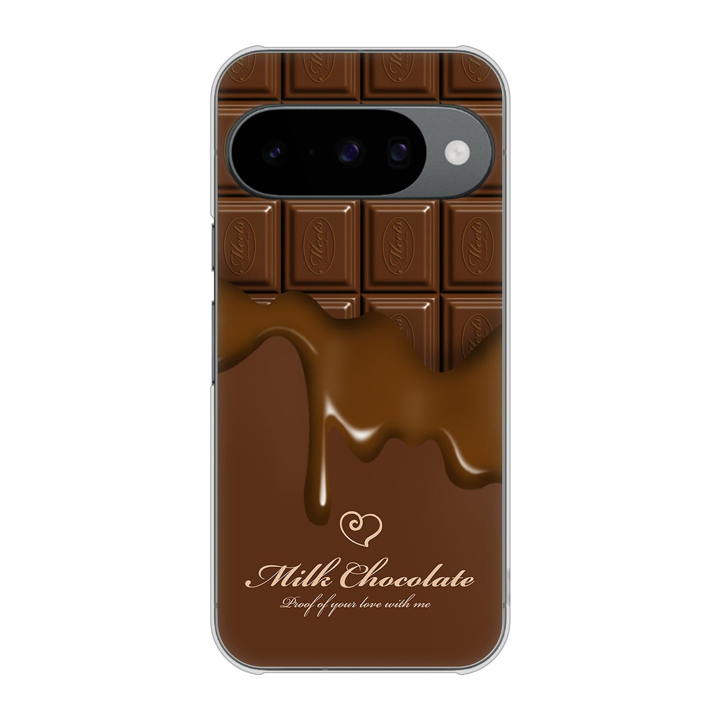 Google Pixel 10 Pro 板チョコ ハードケース 背面印刷