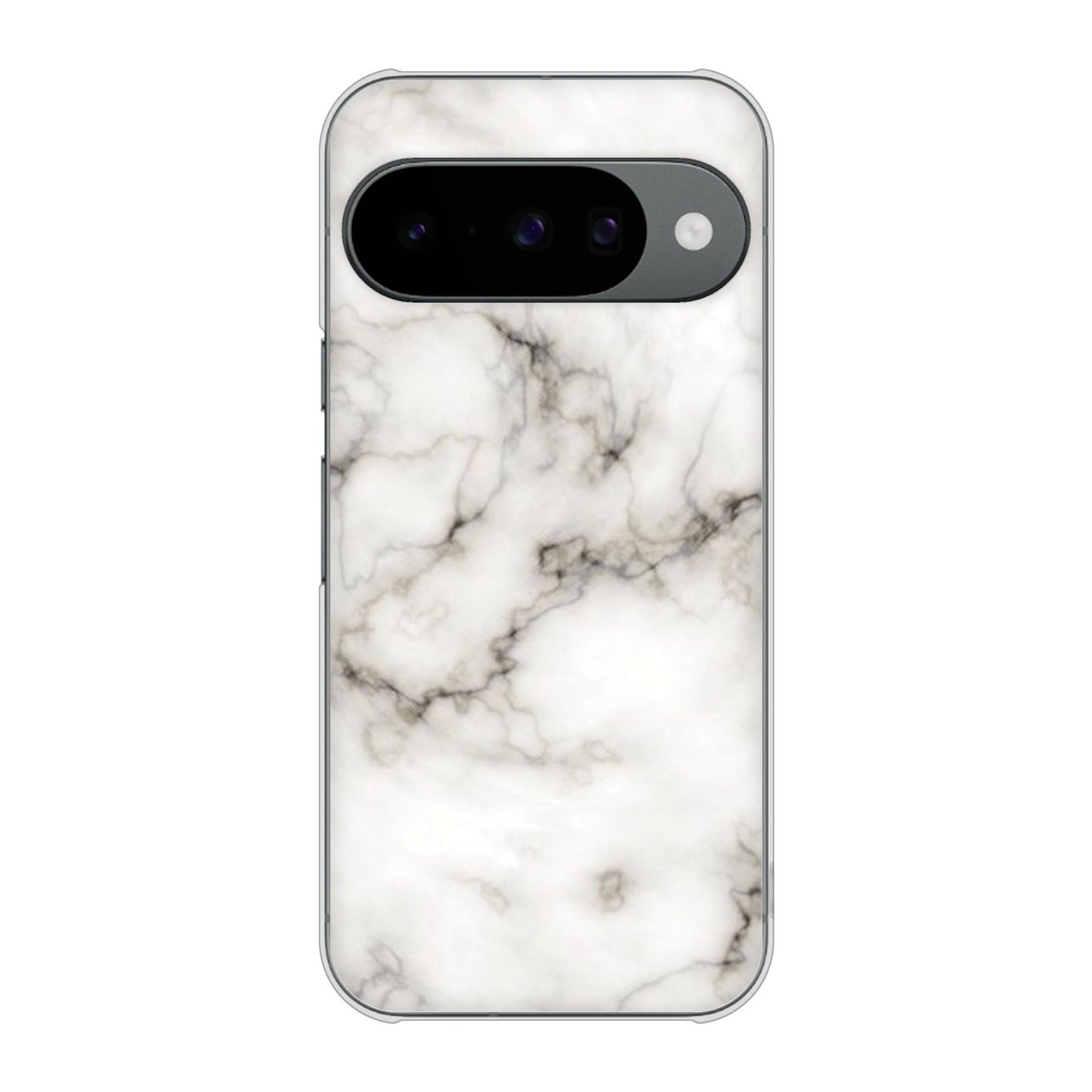 Google Pixel 10 Pro 大理石BK ハードケース 背面印刷
