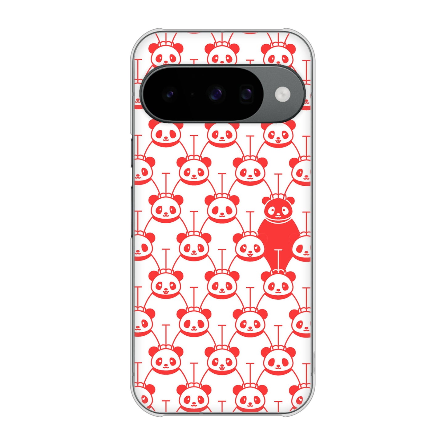 Google Pixel 10 Pro パターンアニマル ハードケース 背面印刷