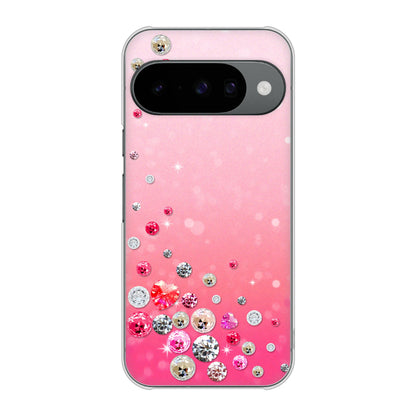 Google Pixel 10 Pro スワロデコ風プリント ハードケース 背面印刷