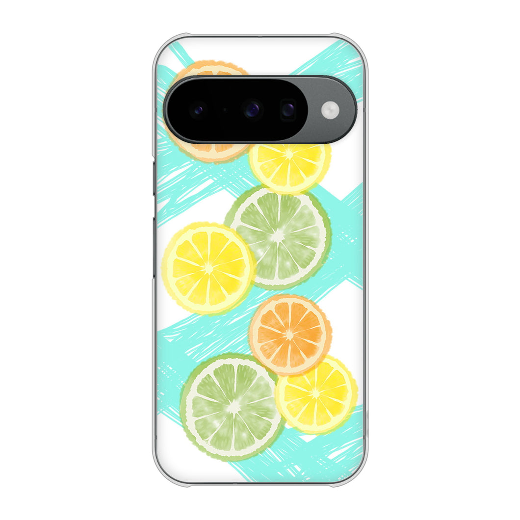 Google Pixel 10 Pro YJ183 オレンジライム ハードケース 背面印刷