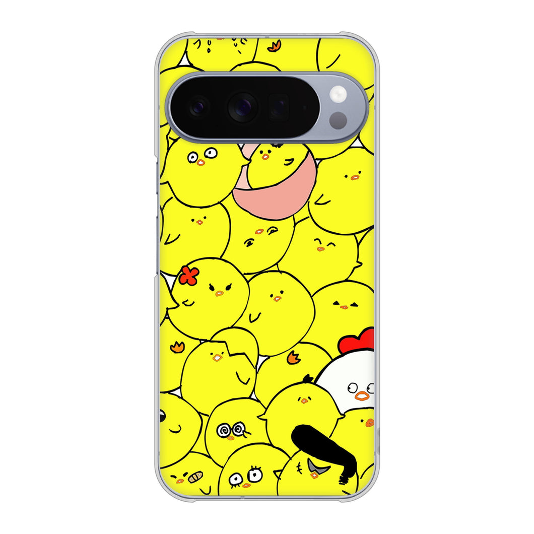 Google Pixel 10 Pro XL 1031 ピヨピヨ ハードケース 背面印刷