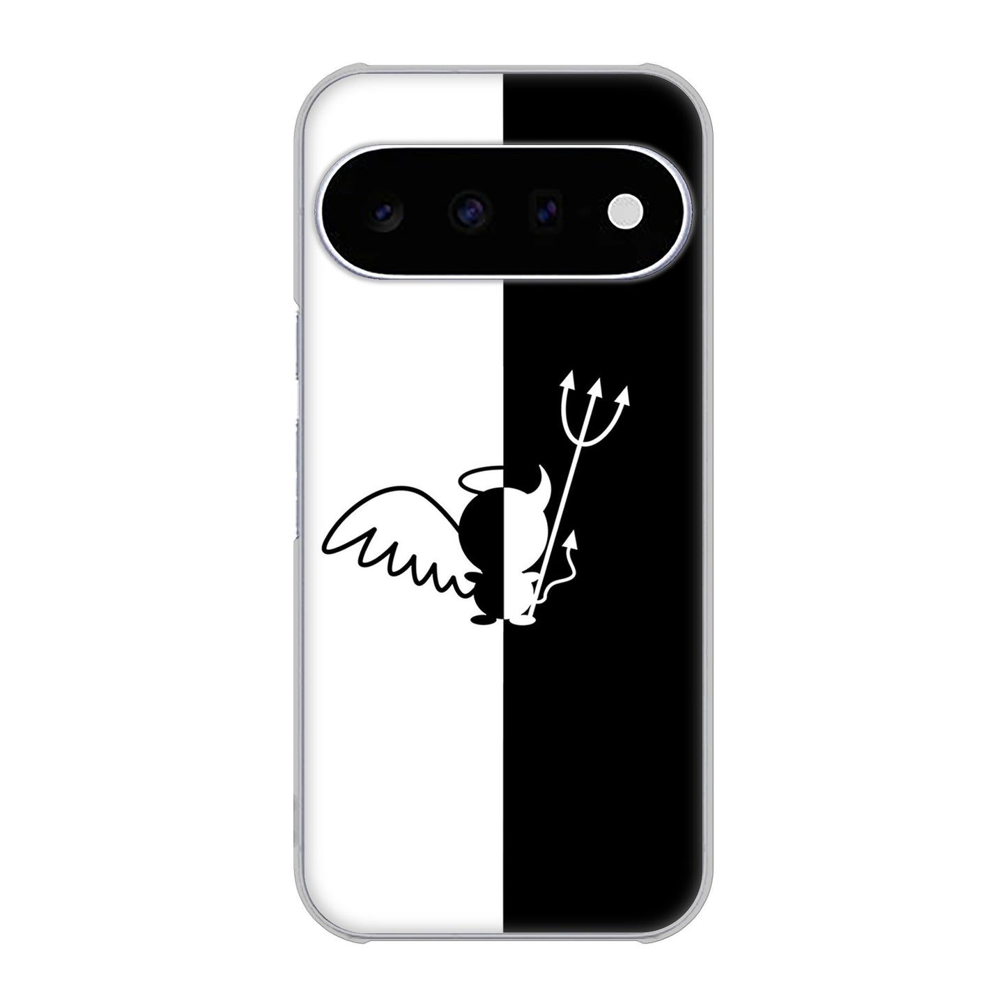 Google Pixel 11 027 ハーフデビット ハードケース 背面印刷
