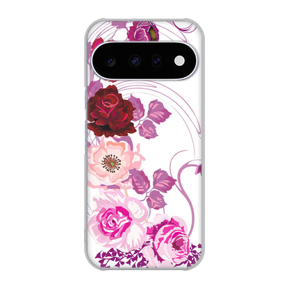 Google Pixel 11 ロマンチックなバラ ハードケース 背面印刷