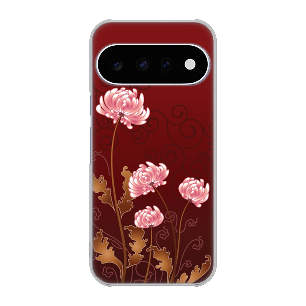 Google Pixel 11 375 優美な菊 ハードケース 背面印刷