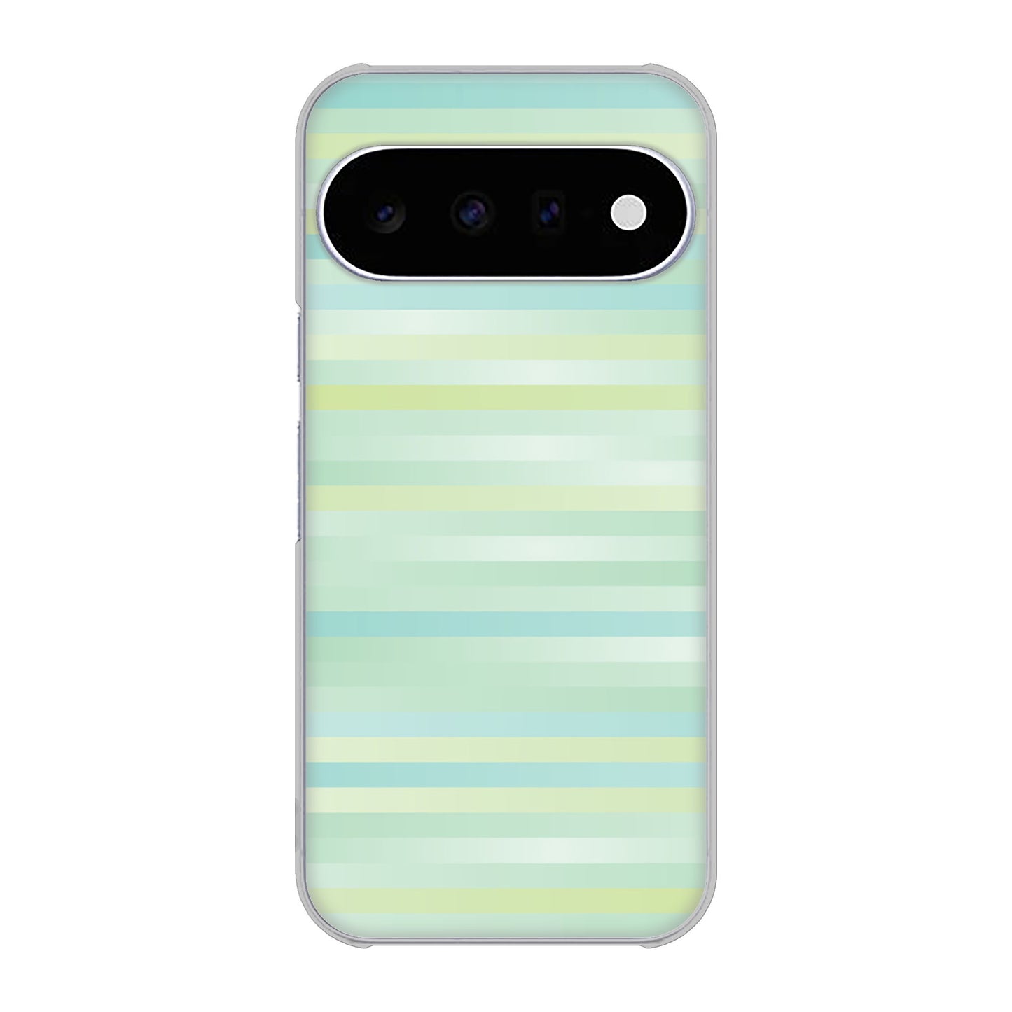 Google Pixel 11 グラデーションボーダー ハードケース 背面印刷