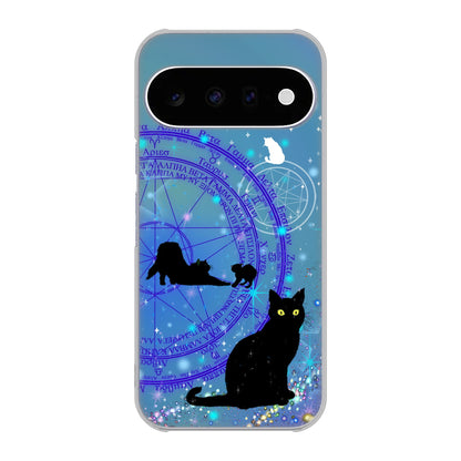 Google Pixel 11 魔法陣猫 ハードケース 背面印刷