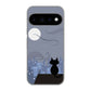 Google Pixel 11 Pro 夜とネコ ハードケース 背面印刷