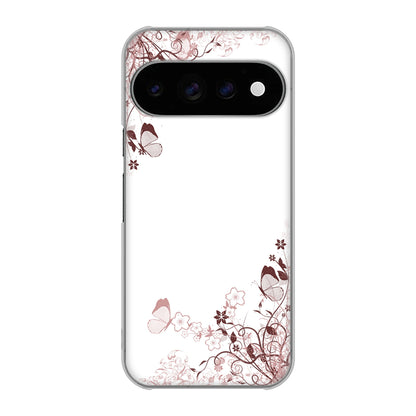 Google Pixel 11 Pro バタフライ ハードケース 背面印刷