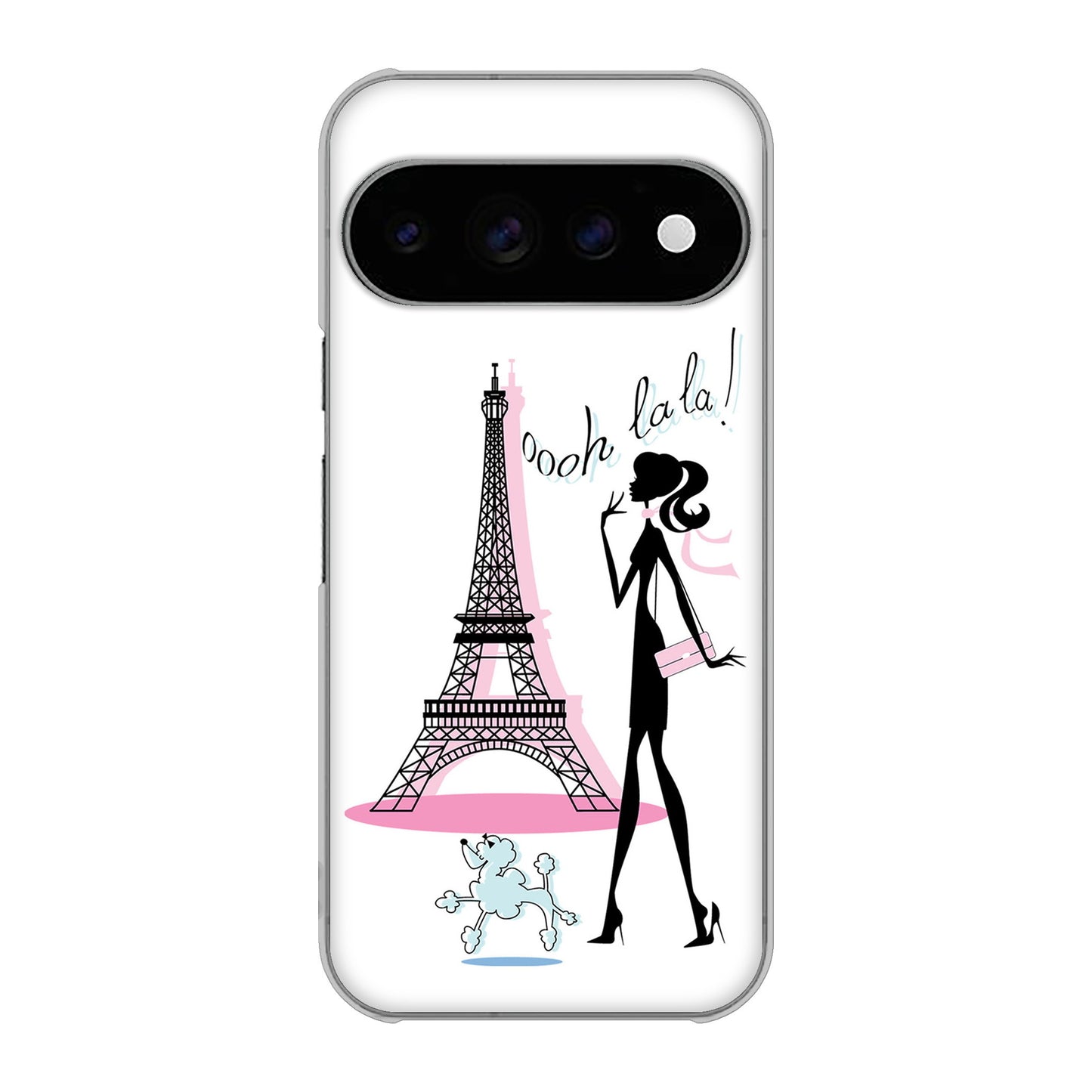 Google Pixel 11 Pro LOVE フランス ハードケース 背面印刷