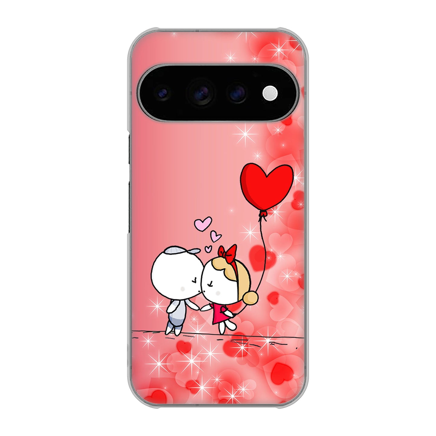 Google Pixel 11 Pro カップル ハードケース 背面印刷
