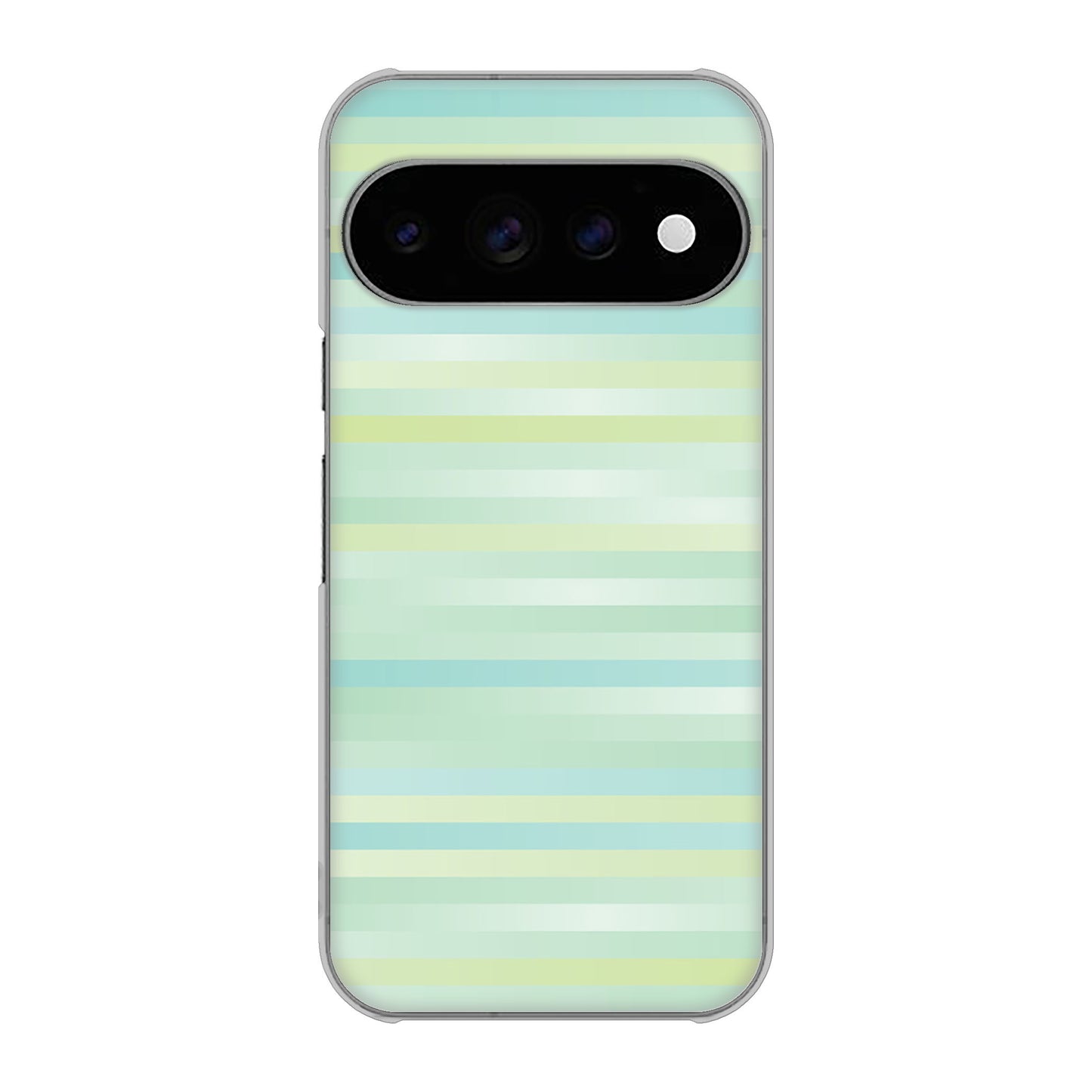 Google Pixel 11 Pro グラデーションボーダー ハードケース 背面印刷