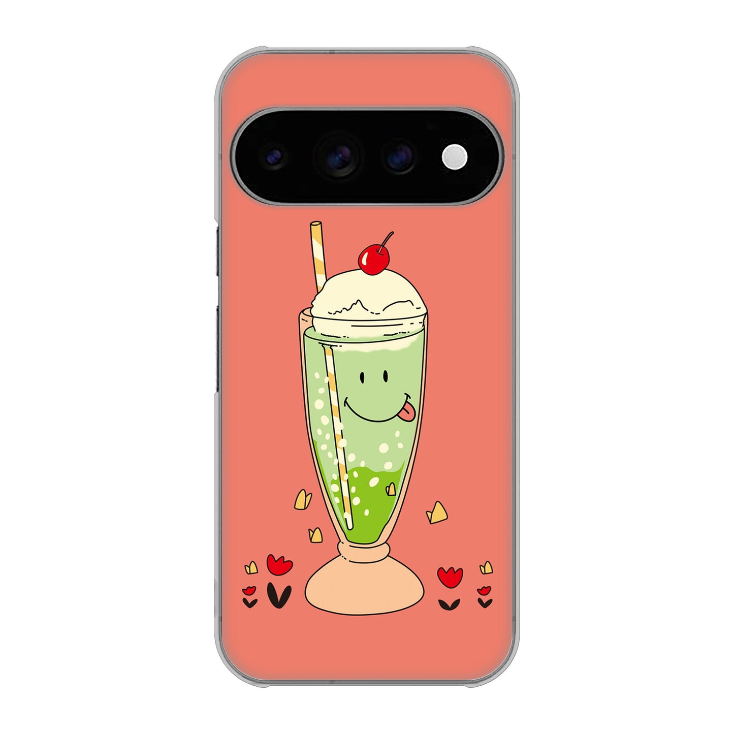 Google Pixel 11 Pro スイーツイラスト ハードケース 背面印刷