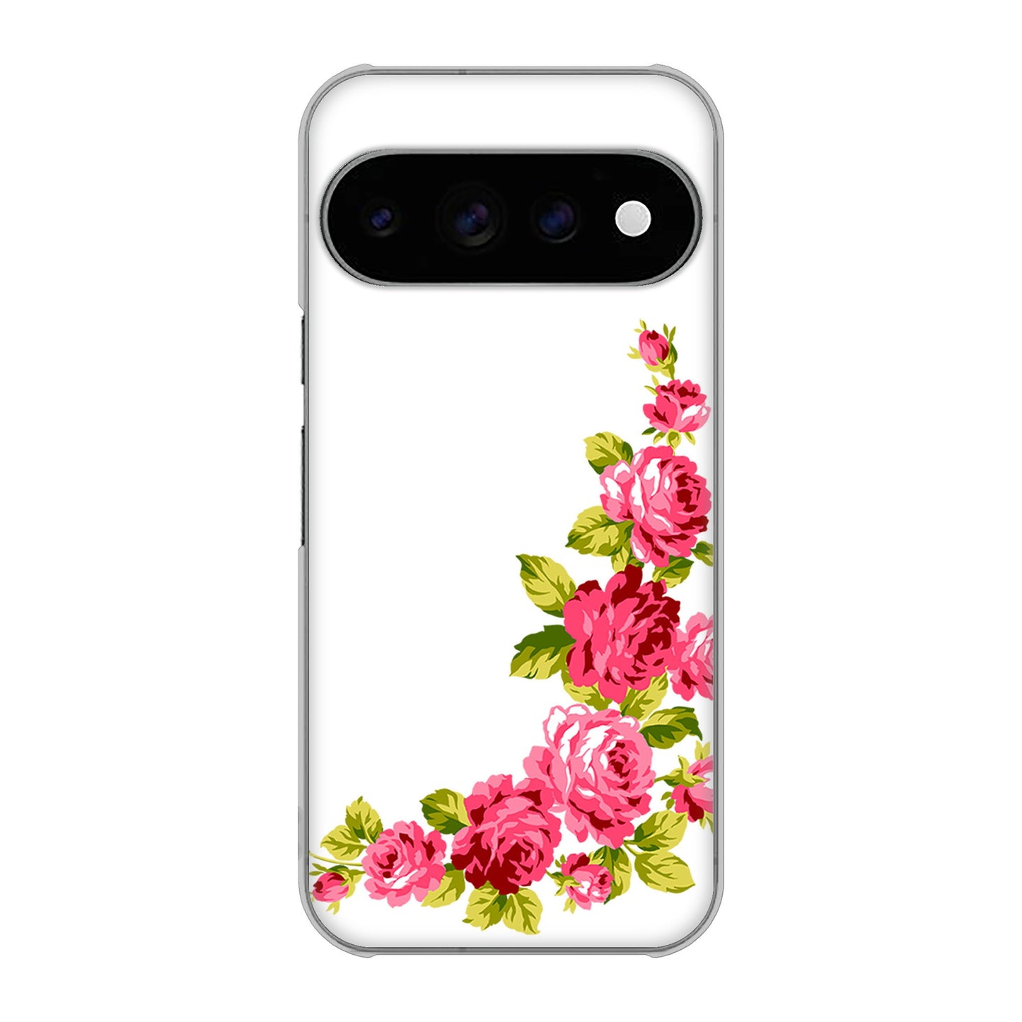 Google Pixel 11 Pro ロマンチックなバラ ハードケース 背面印刷