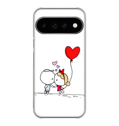 Google Pixel 11 Pro XL カップル ハードケース 背面印刷