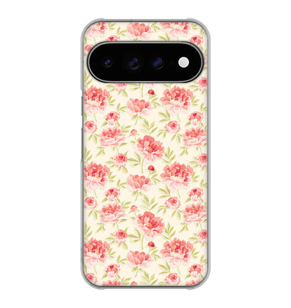 Google Pixel 11 Pro XL 北欧の小花 ハードケース 背面印刷