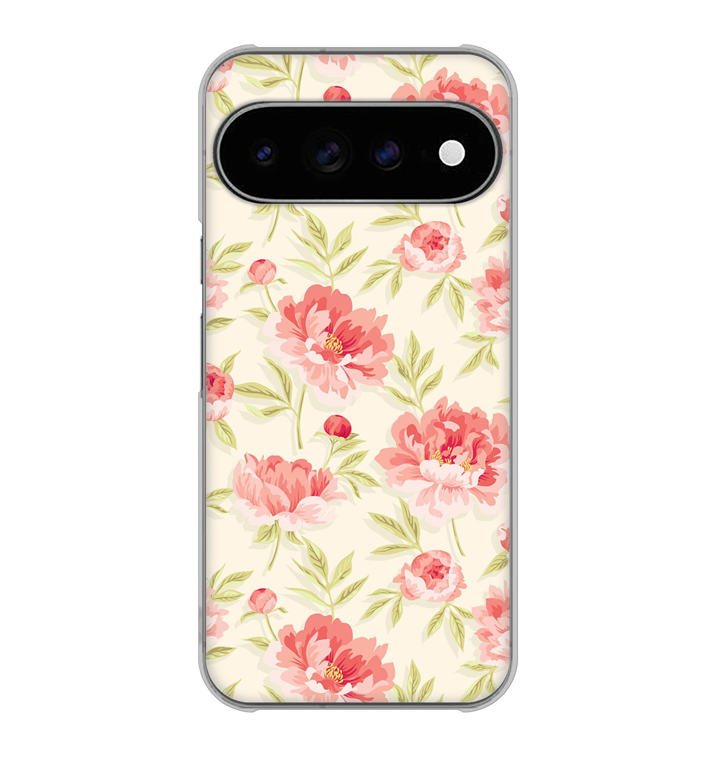 Google Pixel 11 Pro XL 北欧の小花 ハードケース 背面印刷
