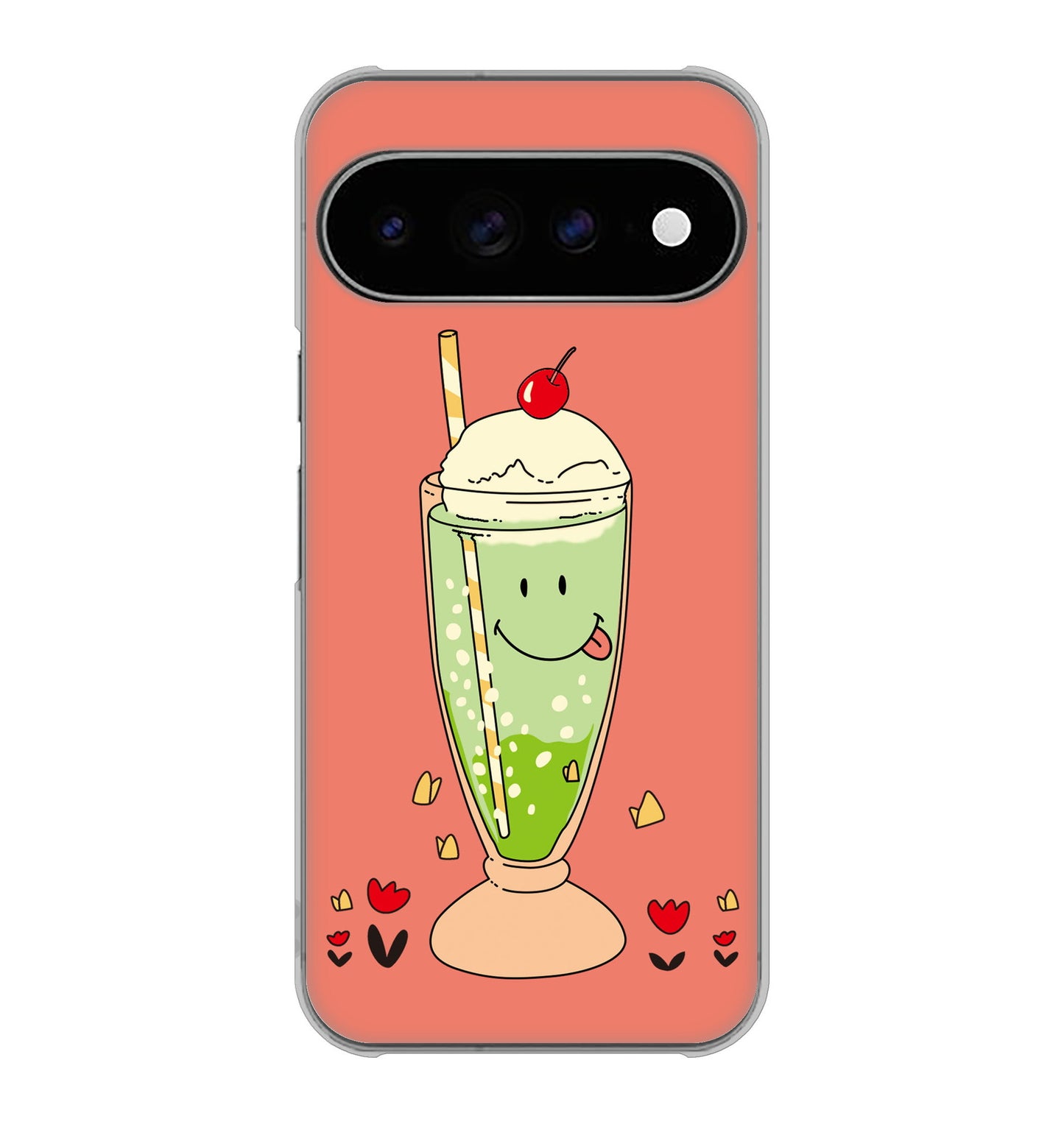 Google Pixel 11 Pro XL スイーツイラスト ハードケース 背面印刷