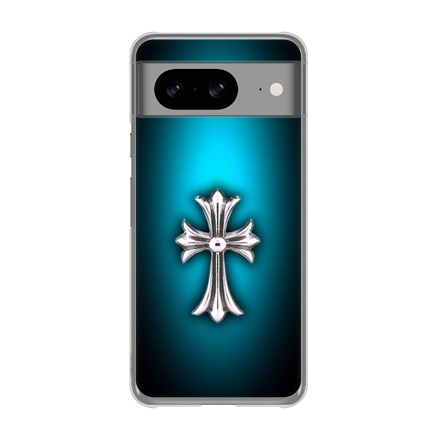 Google Pixel 8 クロス ハードケース 背面印刷