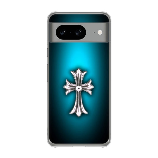 Google Pixel 8 クロス ハードケース 背面印刷