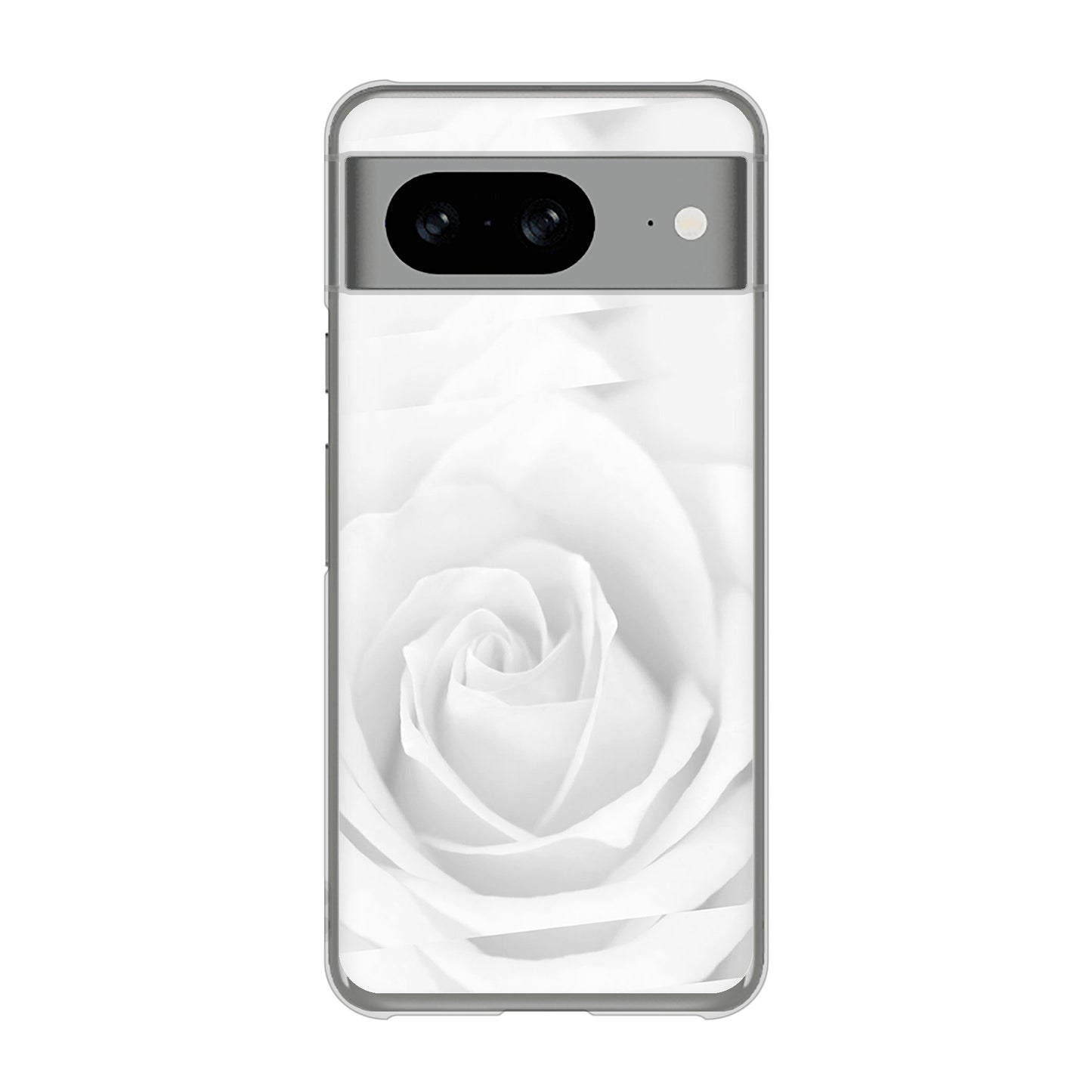 Google Pixel 8 バラ ハードケース 背面印刷