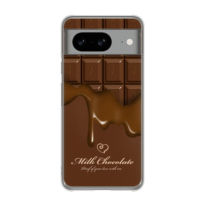 Google Pixel 8 板チョコ ハードケース 背面印刷