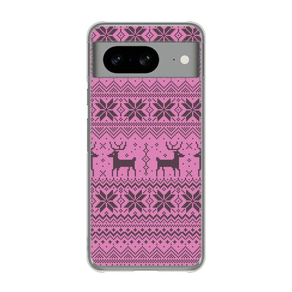 Google Pixel 8 クリスマス ハードケース 背面印刷