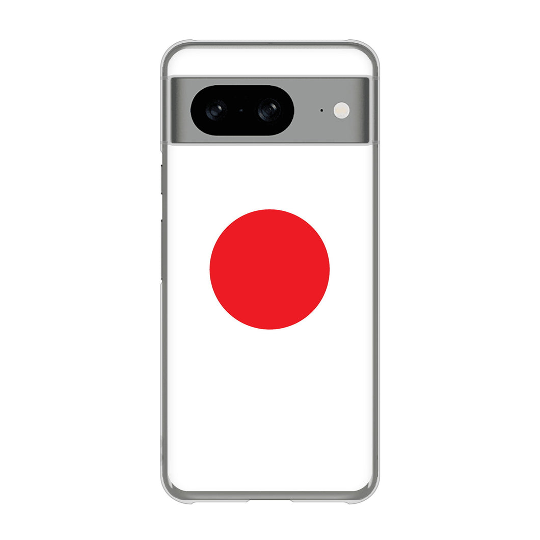 Google Pixel 8 高画質仕上げ 背面印刷 ハードケース国旗