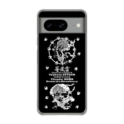 Google Pixel 8 むかいあぐる 苺風雷神 ハードケース 背面印刷
