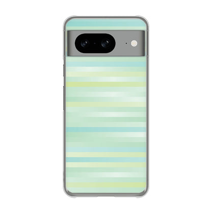 Google Pixel 8 グラデーションボーダー ハードケース 背面印刷
