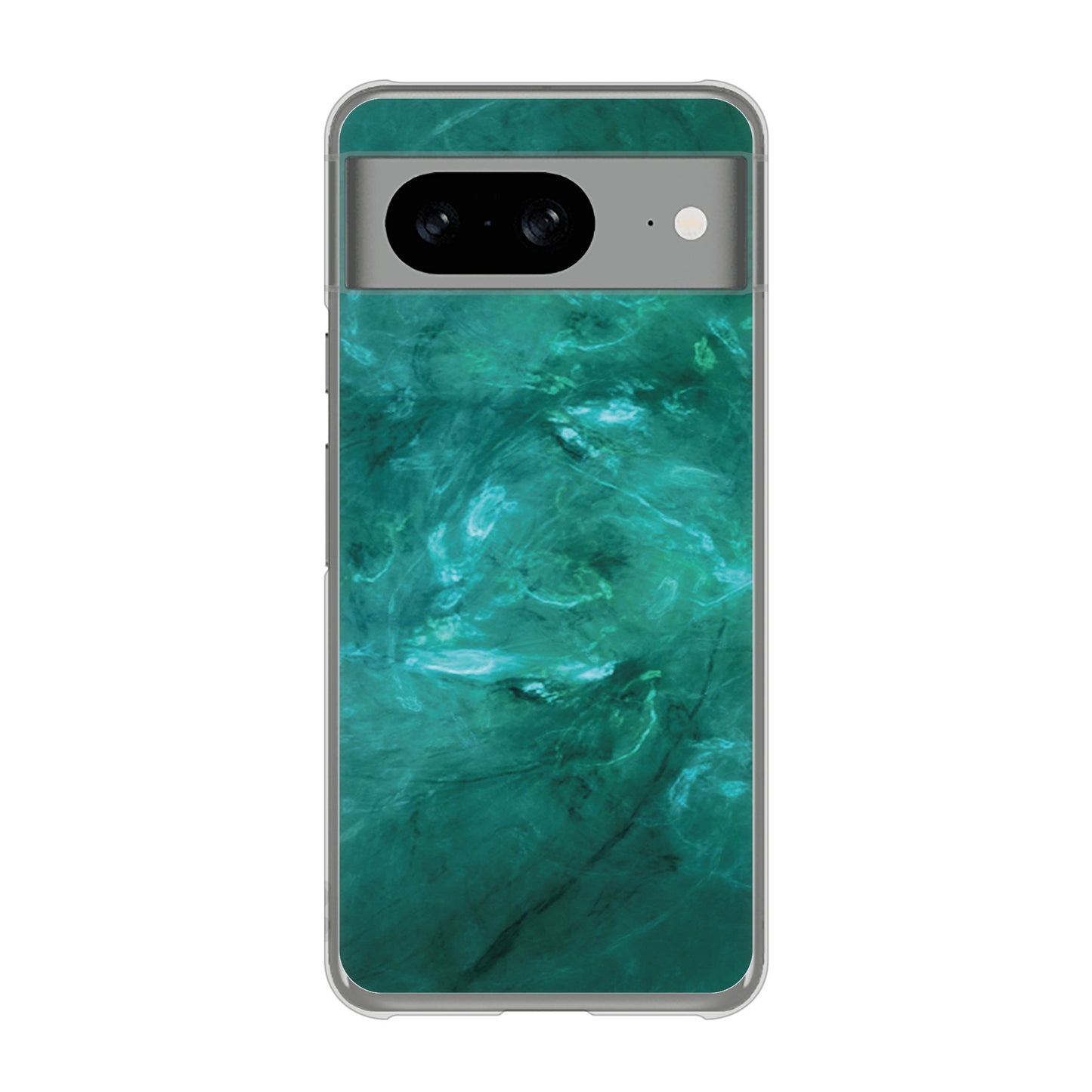 Google Pixel 8 大理石BK ハードケース 背面印刷