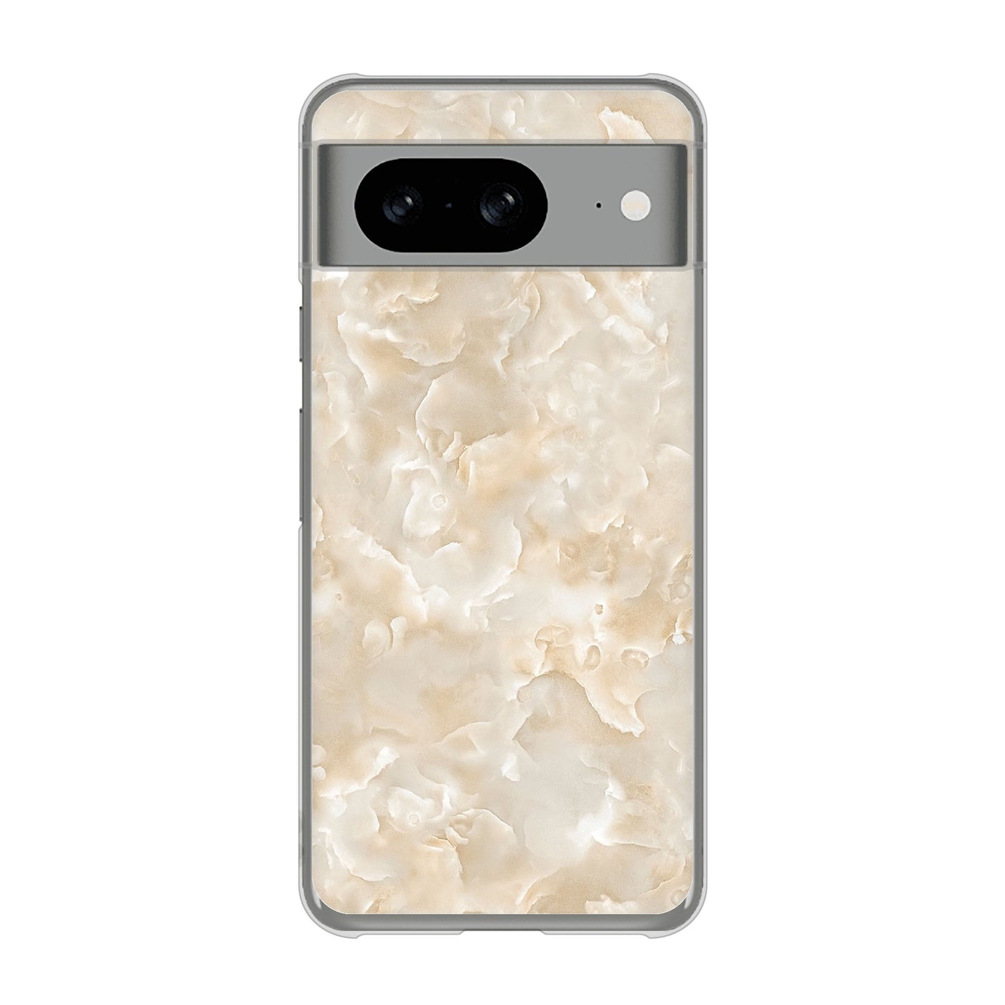 Google Pixel 8 大理石BK ハードケース 背面印刷