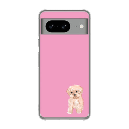 Google Pixel 8 トイプードルアプリコット ハードケース 背面印刷