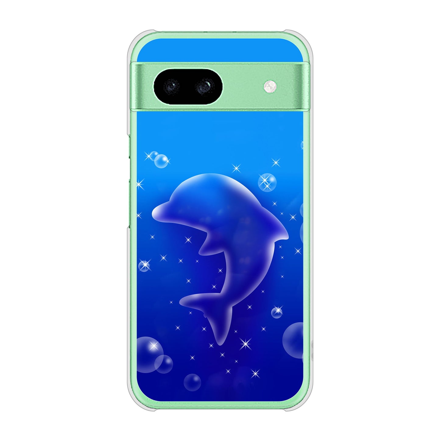 Google Pixel 8a 海の守り神 ハードケース 背面印刷