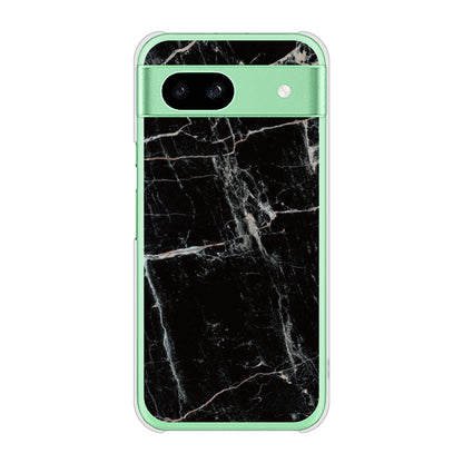Google Pixel 8a 大理石BK ハードケース 背面印刷