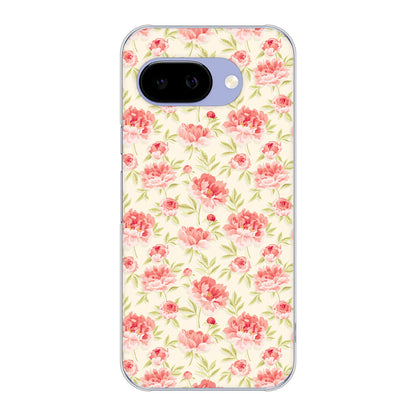 Google Pixel 9a 北欧の小花 ハードケース 背面印刷