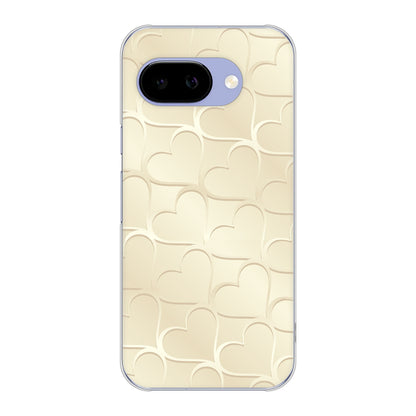 Google Pixel 9a かくれハート ハードケース 背面印刷