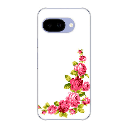 Google Pixel 9a ロマンチックなバラ ハードケース 背面印刷