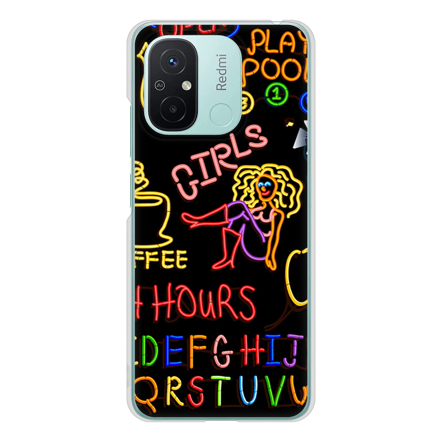 Xiaomi Redmi 12C 284 カジノ ハードケース 背面印刷