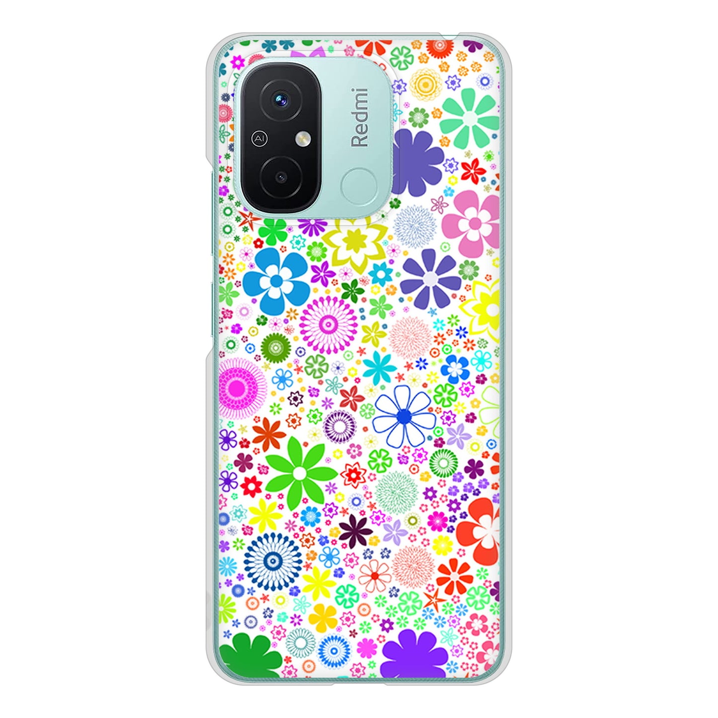 Xiaomi Redmi 12C リバティプリント ハードケース 背面印刷