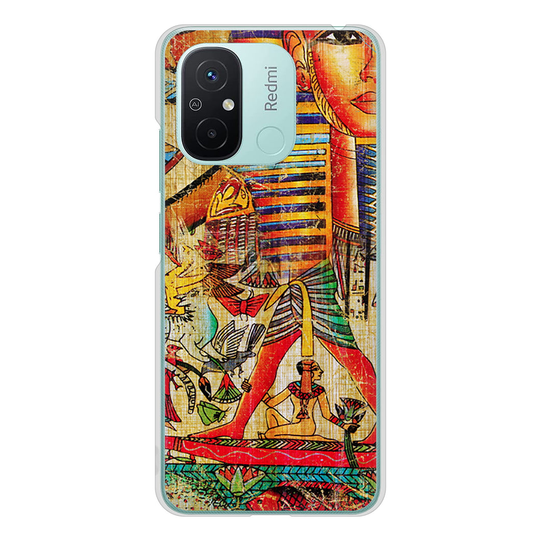 Xiaomi Redmi 12C 329 ナイル ツタンカーメン ハードケース 背面印刷