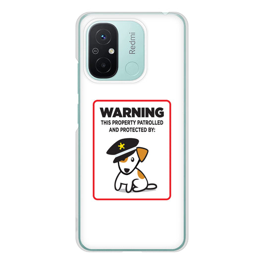Xiaomi Redmi 12C 374 猛犬注意 ハードケース 背面印刷